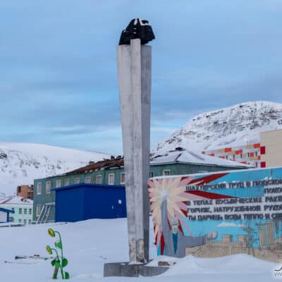 Teravmäed, barentsburg, talv