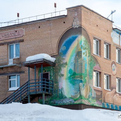 Teravmäed, barentsburg, talv