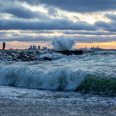 Tallinn, siluett, lained