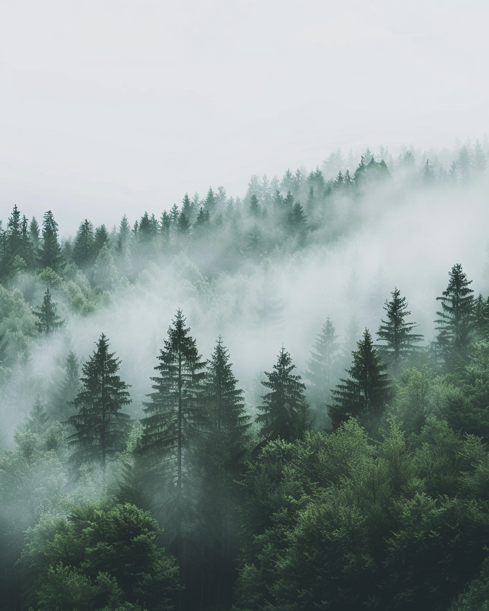 atmosfääriline nähtus, mets, udu, kuuse-nulg metsad, loor, džungel, udune, troopilised ja subtroopilised okaspuumetsad, mäeküla, vanade puudega mets